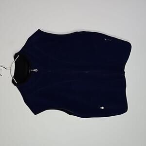 Champion Medium Dark Blue Zip Up Vest